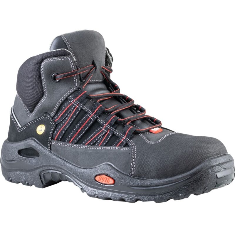 Ejendals 1625 Jalas E-sport Men's Black Safety Boots - Size 7