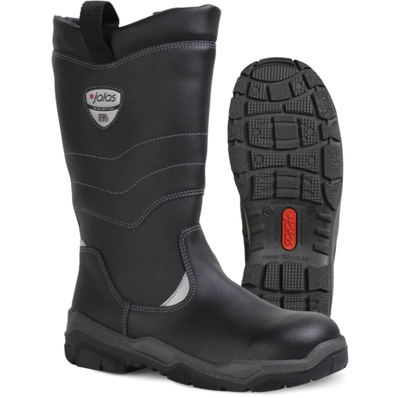 Jalas 1822 O2, src, Hro, Ci, fo Non-Safety Boot Black SZ-48 UK-12.5 - Ejendals