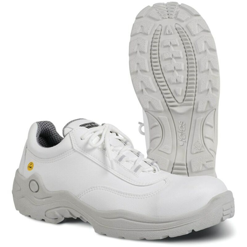 Jalas 6458 Prima S3, src Shoe White SZ-44 UK-9.5 - Ejendals