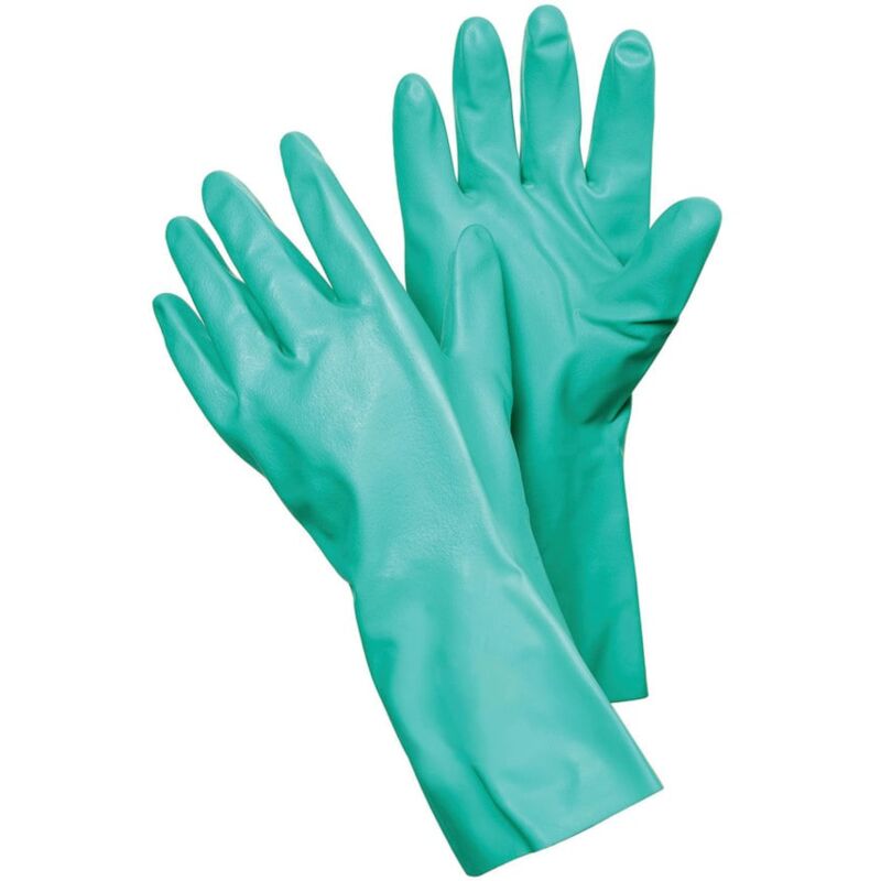 Ejendals - Tegera 186 Nitrile Flock Lined Cat.III Gloves Green SZ-12 (pr)