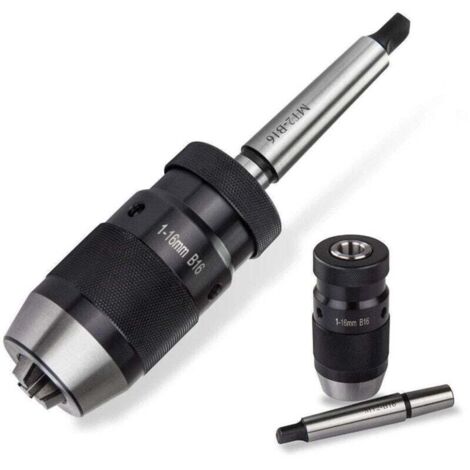 Ejes articulados con mandril MT2-b16 + 1-16 b16 Mandril autoajustable Mohs nº 2 Ejes articulados