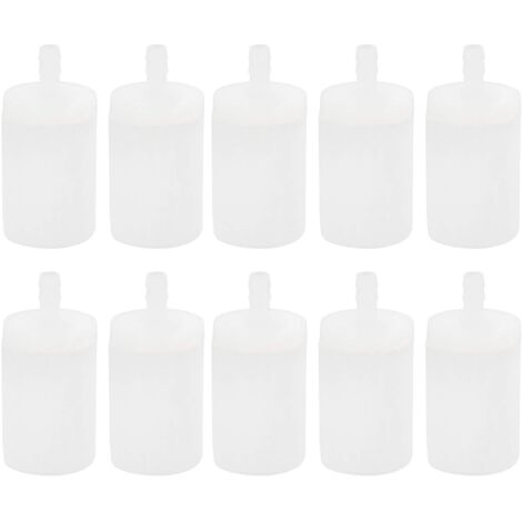 Ej.Life 10PCS ABS Kraftstofffilter Kraftstofffilter Ersatz Passend für Husqvarna Kettensäge Teile Gartenwerkzeug Zubehör Fortschrittliche Fertigungstechnologie