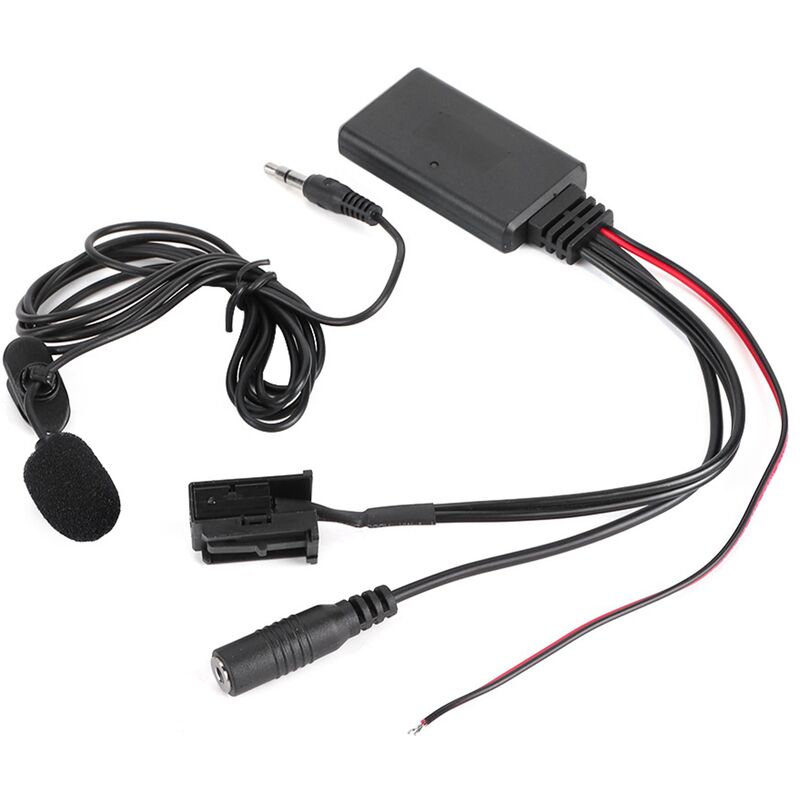 Ej.life - 12Pin Voiture Bluetooth Microphone Sans Fil Microphone Adaptateur Fit pour X3 X5 Z4 E83 E85 E86 E39 E53