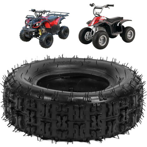 Ej.Life 13x5.00-6 Reifen, Gleitschutzgummi, Stoßdämpfung, rutschfestes Muster, Offroad-Motorrad-Offroad-Rasenmäher