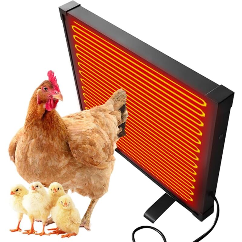 145W Panneau Chauffant Pour Poulets, Panneau Chauffant Pour Poulailler à éConomie D'énergie Panneau Chauffant Pour Fermes, Poulaillers, CanardièRes