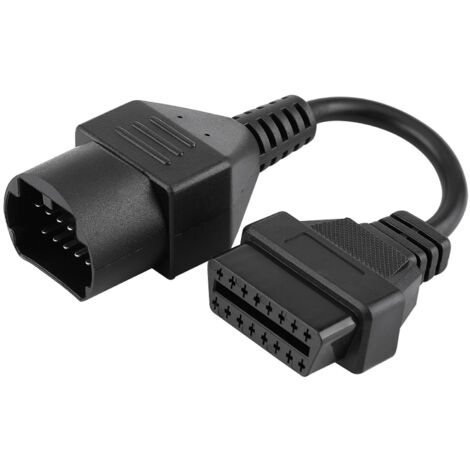 Ej.Life 17 Pin auf 16 Pin OBD2 Adapter Stecker Diagnose Scanner Kabel Ersatz für OBD1 Adapter OBD1 Scanner