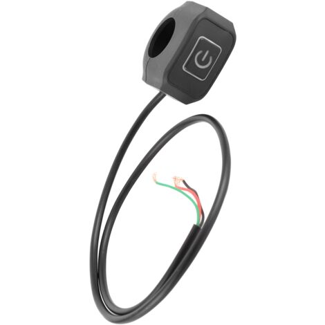 Ej.Life 22 Mm Motorrad-Lenkerschalter, Motorrad-Lenkerschalter Wasserdicht mit LED-Anzeige für Motorrad