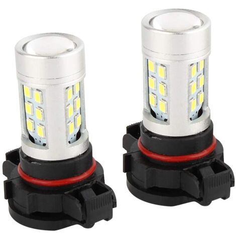 Ej.Life 2x Blanc 5202 H16 Feux de brouillard ou feux diurnes pour ampoules LED haute puissance
