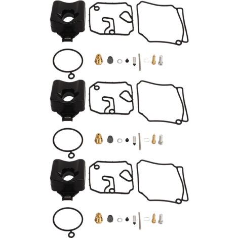 Ej.Life 39PCS Vergaser Reparatur Kit 6H4 W0093 03 00 Vergaser Rebuild Set Ersatz Für Außenbordmotor 40 PS 50 PS