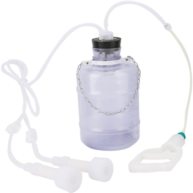 Ej.life - 3L Portable Ménage Chèvre Machine Traire Manuel Opération Mouton Vache Milker Kit (Pour Chèvre)