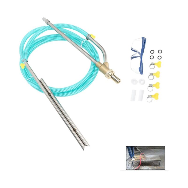 Ej.Life 3M Dispositif d'hydrosablage,Kit de sablage haute pression,Maison Haute Pression Lance Voiture Rondelle Humide Sablage Kit pour Véhicule