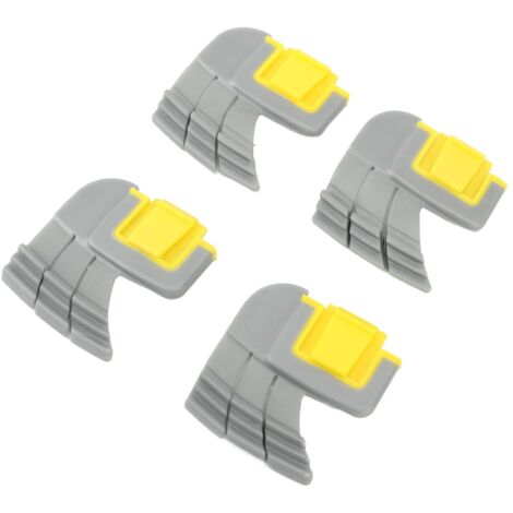 Ej.Life 4 Stück Zyklon-Schrubbbürsten Poolsystem-Schrubbbürste Kunststoff Gummi Zyklonbürste Ersatzteile für Zodiac MX8 Mx6 Reiniger R0714400 Zyklon-Schrubbbürste Kunststoff