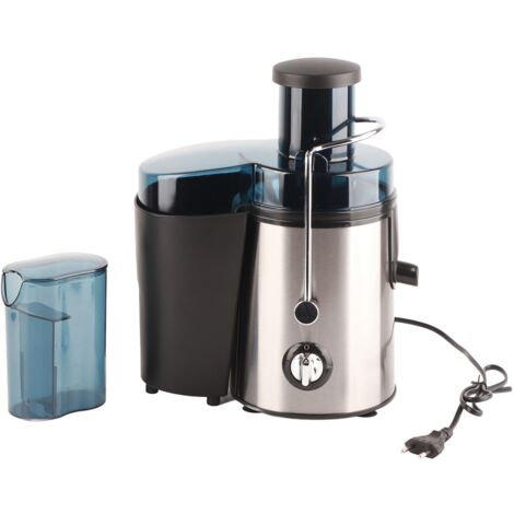 Ej.Life 500ML Edelstahl Entsafter Maschine, 304 rostfreier Stahl Edelstahl Entsafter Maschine, 80° Goldwinkel-Design Saftextraktor Zentrifugaler Saftextraktor
