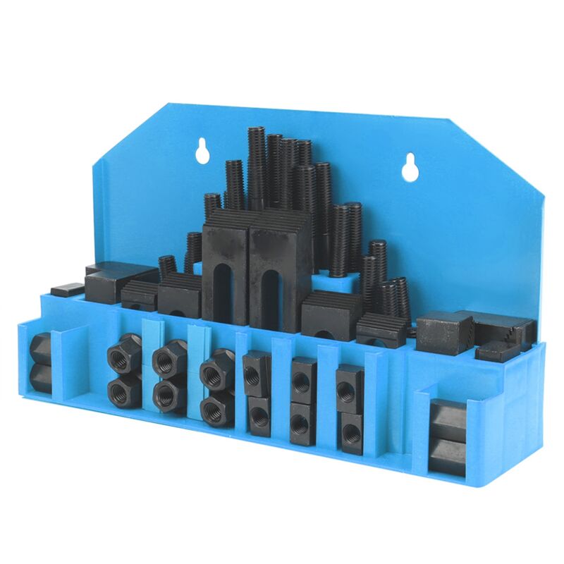 58PCs Kit de Serrage de Fraisage de Rainure en t M14 Métrique Ingénierie Précision pour cnc Tour Moulin Métal Machine De Découpe Moule Outil - Ej.life