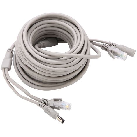 Câble Coaxial BNC Neuf De 150 Pieds – Pour Système De Vidéosurveillance, Connecteurs Jaune/rouge
