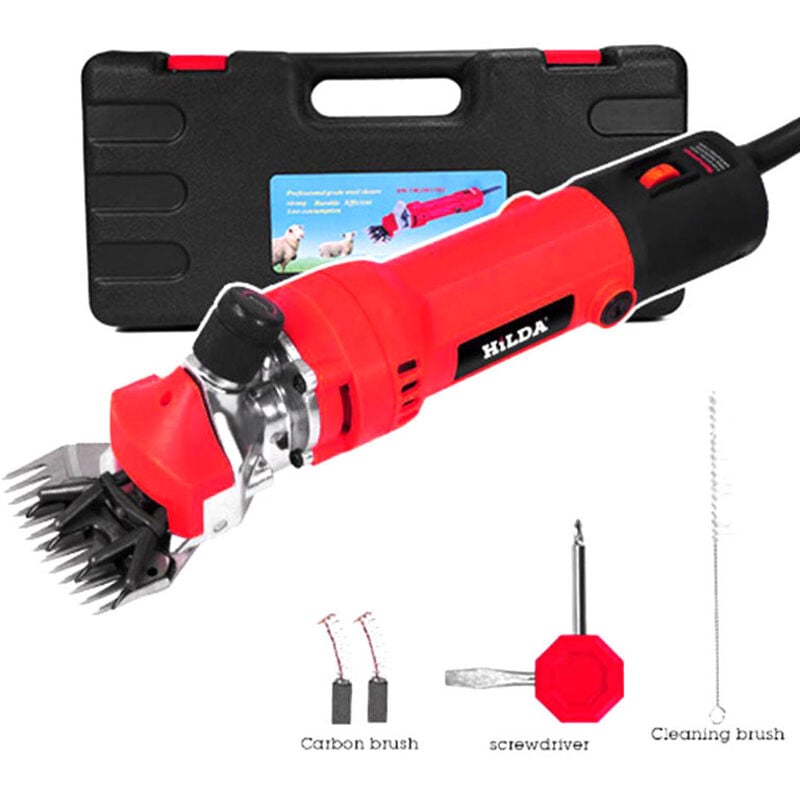 Ej.life - 680W Tondeuse Electrique Mouton,Tondeuse à Moutons Machine avec 6 Vitesses Réglables,Machine de Cisaillement Professionnelle pour Tondeuse