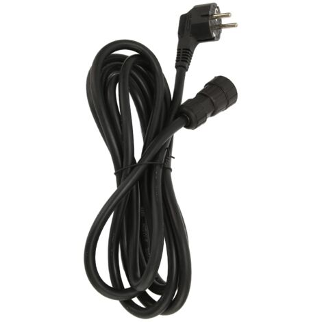 Ej.Life AC-Kabel 10 Fuß AC-Netzkabel Solar-Photovoltaik-Stromerzeugungssystem Wechselrichter Solarenergie-Zubehör 3 x 1,5 mm² für WVC 600 700 1200 1400 1600