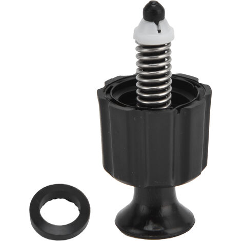 Ej.Life Accessoire de soupape de sécurité automatique PP pour soupape de surpression pour pulvérisateur à dos 3L/5L/8L noir