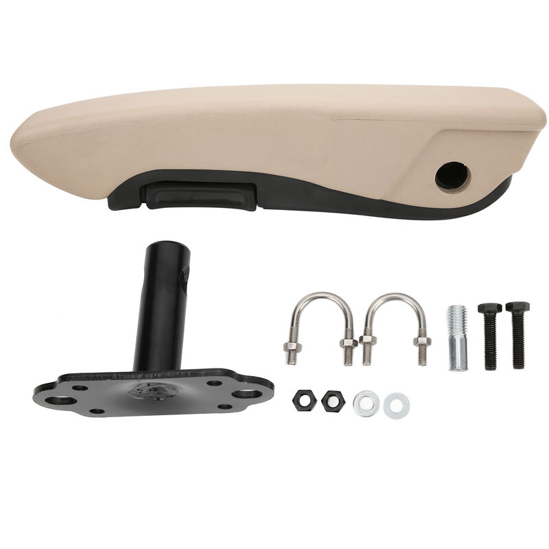 Ej.life - Accoudoir de siège de voiture réglable, résistant aux chocs, cté droit Beige, pour Automobiles, camions, pickups