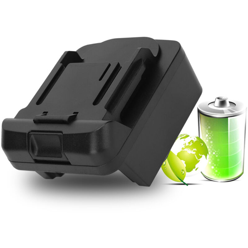 Ej.life - Adaptateur de Batterie, Adaptateur Pour Batterie Li-Ion Milwaukee M18 Convertisseur de Batterie Pour Batterie Li-Ion 18V BL1830 BL1840