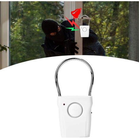 Ej.Life Alarmanlage für Türgriff,120 dB Berührungssensor Türgriffalarm,Elektronischer Türgriff Alarm für Haus/Büro/Fabrik.