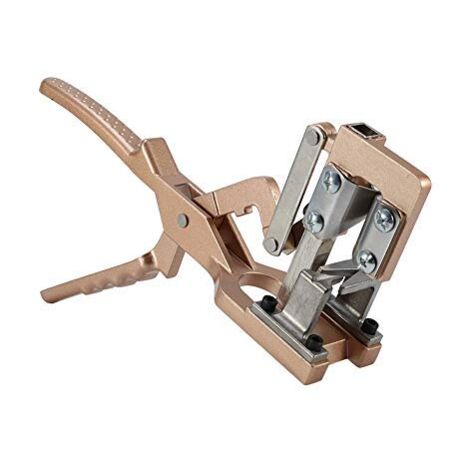 Ej.Life Aluminiumlegierung Pfropfung Klinge Garten Sämlinge Pfropfung Maschine Fitting