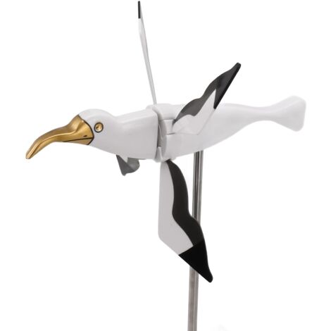 Ej.Life Auffällige Fliegende Möwe, Fliegende Möwe, Windmühle, Garten, Outdoor, Windspiel, Spinner, Rasendekoration, Windmühle, Whirligig Asuka-Serie, Windmühle für Outdoor-Hofdekorationen