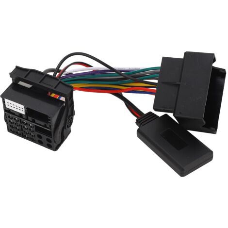 Ej.Life Auto Bluetooth Adapterkabel Bluetooth 5.0 Radio Aux Kabel 12 Pin Ersatz für W169 W245 W203 W209 W164 Kfz-Elektronik A