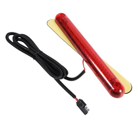 Ej.Life Auto LED Bremsleuchte Universal Rot 24 LED Auto Hohe Montage Dritte 3RD Bremse Bremslicht Rücklicht Ersatzlampe 12V Super Hell