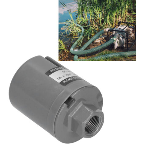 Ej.Life Automatischer Wasserpumpen-Druckschalter, Druckschalter-Controller, einfach zu bedienende Wasserpumpe, für Badezimmer, Wohnmobile, Sprinkler, landwirtschaftliche Bewässerung