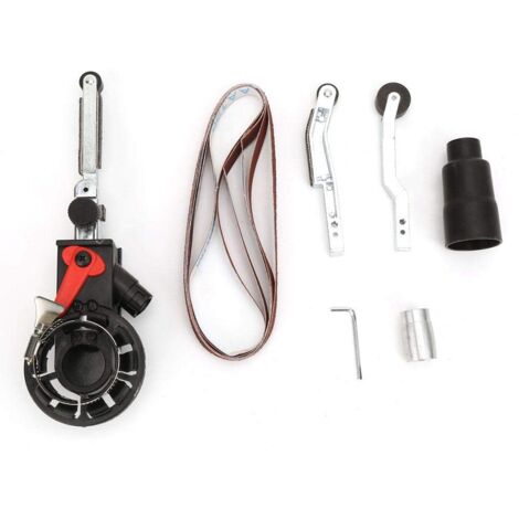 Ej.Life Bandschleifer Adapter Bandschleifer Schleifkopf Adapter Mini Elektro Winkelschleifer Bandschleifer Kopfaufsatz für Elektro Winkelschleifer(M14)