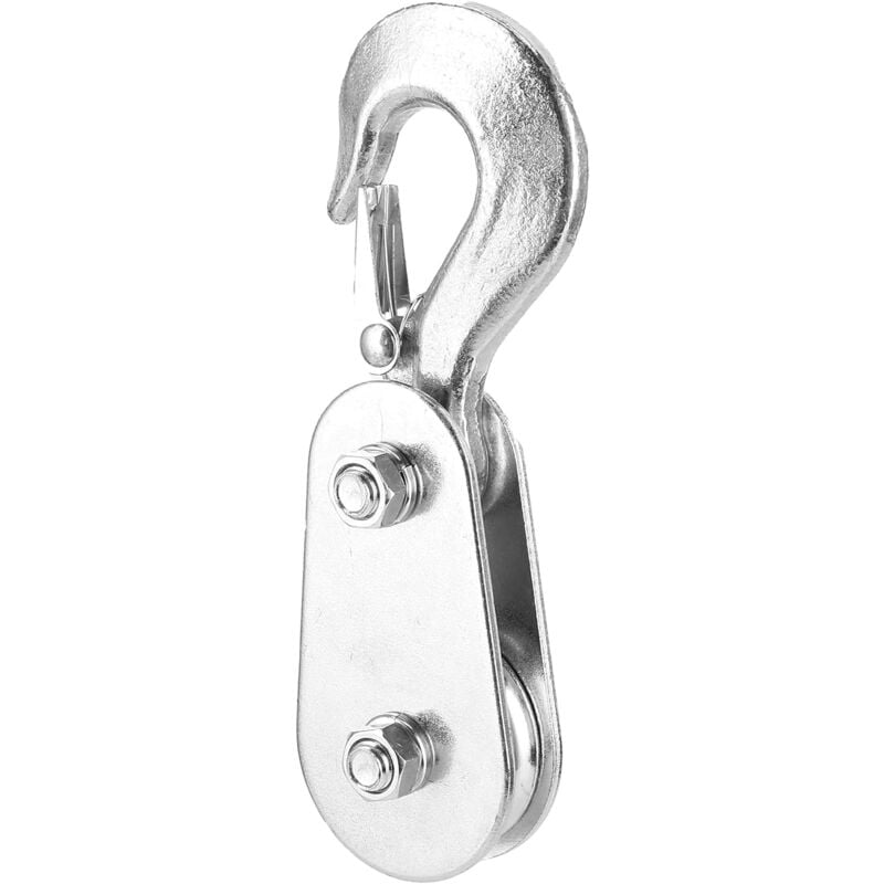 Bloc Arraché 2 Tonnes Poulie de Levage de Câble avec Crochet pour utv atv Motocross Quad - Ej.life