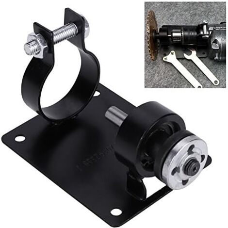 Ej.Life Bohrerhalter, elektrischer Bohrbohrständer aus Metall, Hochgeschwindigkeitsfachmann Praktisch für zu Hause Diy(10MM electric drill cutting seat)