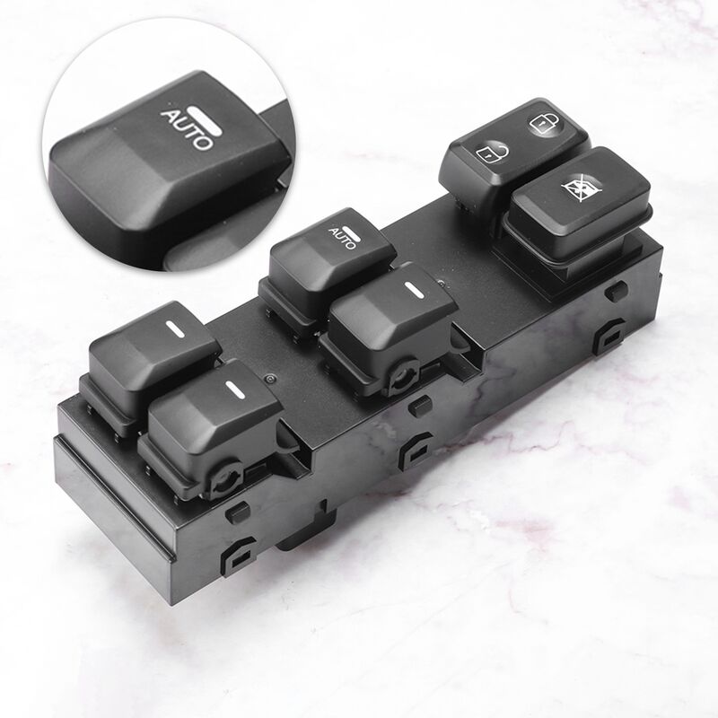 Ej.life - Bouton de commutation de vitre électrique avant gauche pour Kia Sportage 2011-2016 93570-3W450