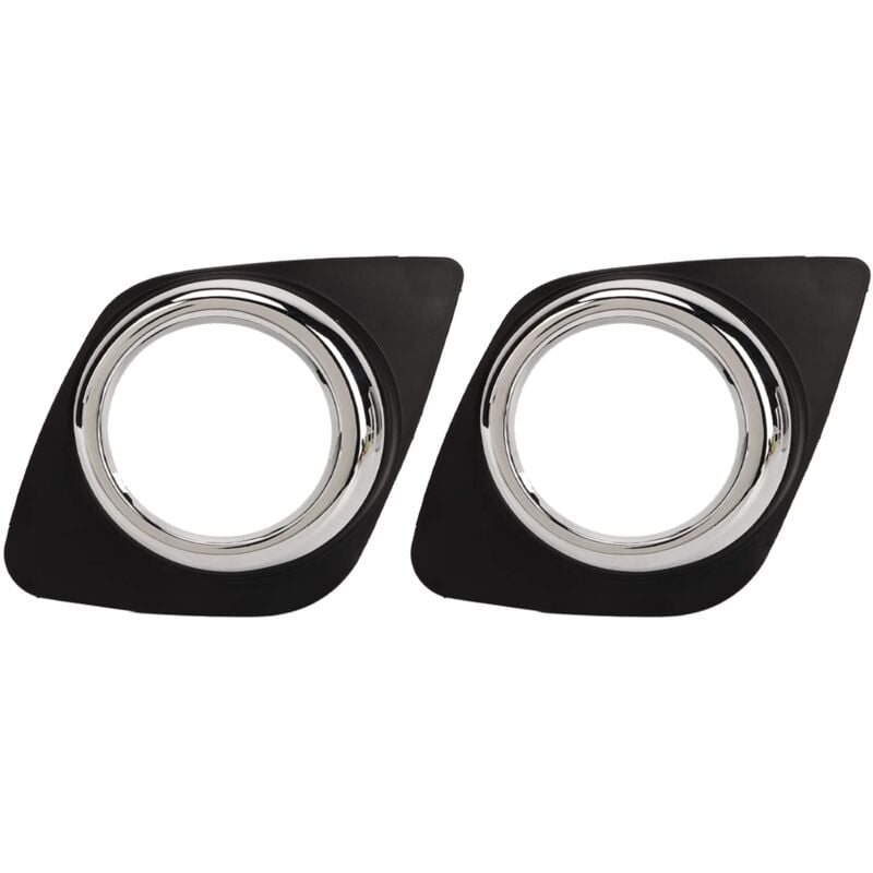 Cache Antibrouillard, 2 Pices pour RAV4 20092013 Cache Antibrouillard de Pare-chocs Avant 521280R040 Cache Antibrouillard de Voiture Accessoires