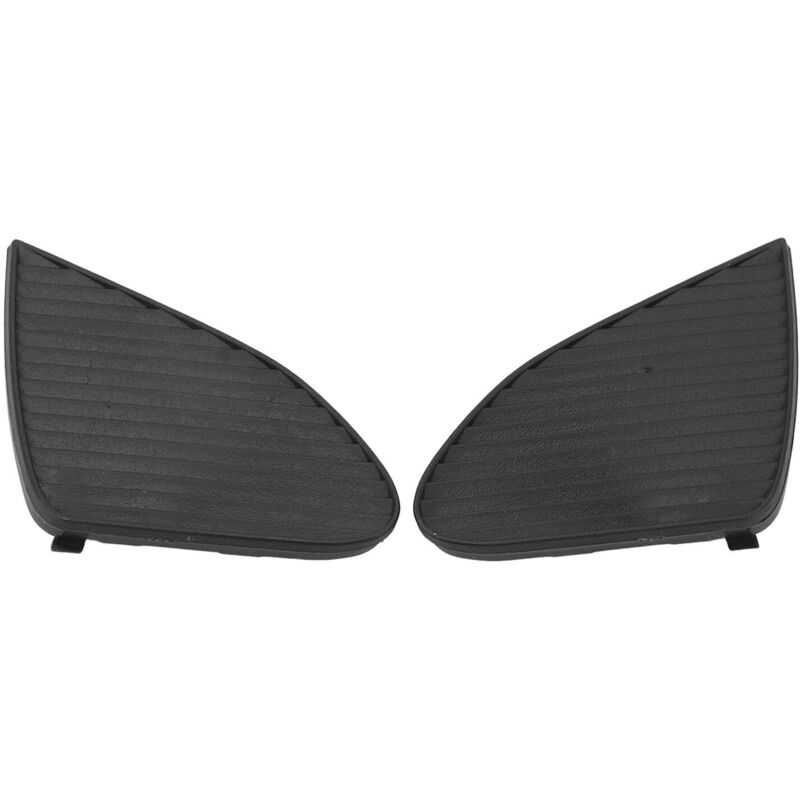 Ej.life - Capuchon de Garniture de Lunette de Phare Antibrouillard Avant, Couvercle de Phare Antibrouillard de Pare-chocs Avant 2 Pièces, Look