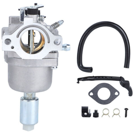Ej.Life – Carburateur pour tondeuse à gazon Nikki 697203 et Briggs Stratton 795873 – Métal durable – Installation facile – Performance stable