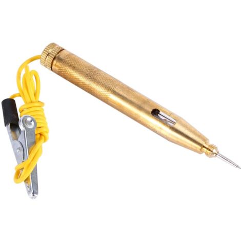 Ej.Life Circuit Detector Pen, Autospannungs-Kupfer-Circuit-Tester Für lange 6V-24V-Systemsonden-Durchgangsprüfer