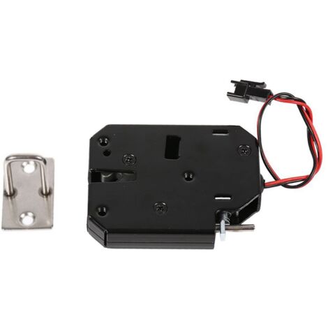 Ej.Life Cocoarm Elektroschloss DC 12V 2A Magnetverschluss Zugangskontrolle für Schrank Schublade Tür Access Control System Schrankschubladen Schließfächer Verriegelung aus Carbon Steel