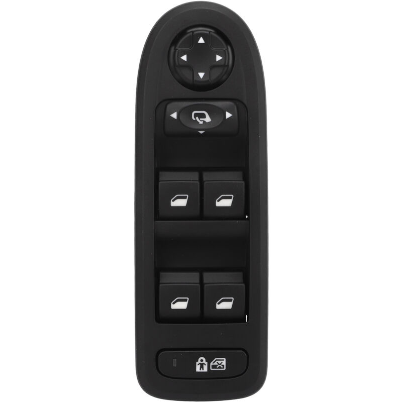 Commutateur de lève-vitre électrique 96631328XT remplacement du bouton principal de la fenêtre de contrle sensible à réponse rapide pour peugeot 308