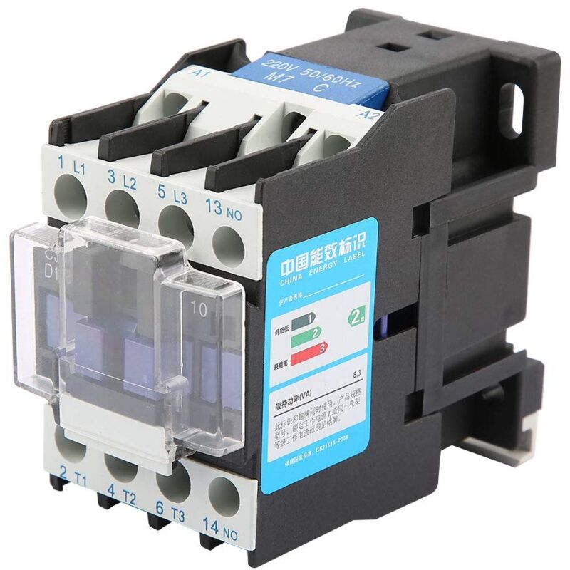 Contacteur ac électrique industriel haute sensibilité CJX2-1810 220V 18A - Ej.life