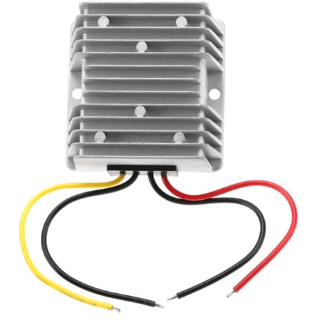 Ej.Life DC DC Wandler Transformator 12V auf 24V Spannungswandler, 10A 240W Aufwärtswandler für Reduzierstück verstellbar, wasserdicht, mit Spannung Konverter