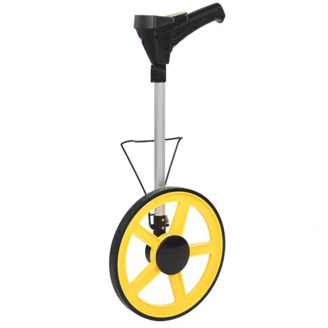 Ej.Life Digitalanzeige Entfernungsmessrad Metrisch/Zoll Schalten Entfernungsmesser Messrolle 0-9999.9ft