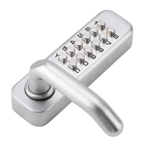Ej.Life Digitales Code-Schloss Türschlos,1-11-stelliger Code-Kombinations Passwort Codiertes Keyless Schloss mit Einsteckriegel und Schlosskörper Für 30-60 mm Türstärke