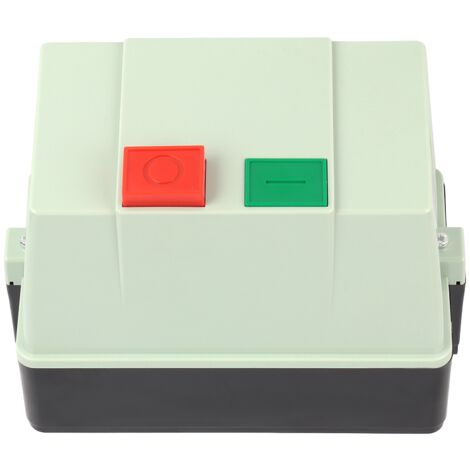 Ej.Life Einstellbarer Magnetstarter, Elektrischer Magnetstarter, Elektromagnetischer Startschalter mit Flammhemmendem Gehäuse
