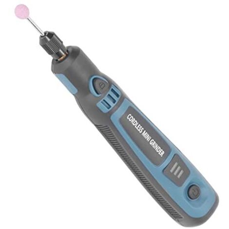 Ej.Life Elektrischer Schleifstift, Kabelloses 3-Gang-Rotationswerkzeug, USB-Lade-Rotationswerkzeug-Kit Zum Schleifen, Bohren, Polieren, Gravieren, DIY-Projekte A