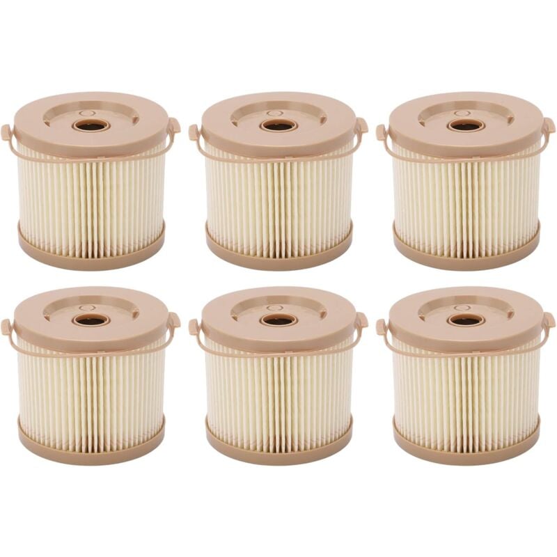 Ej.life - Filtre gasoil racor, Lot de 6 Filtres à Carburant Séparateur d'eau pour Filtre à Eau pour racor 2010PM-OR 500FG