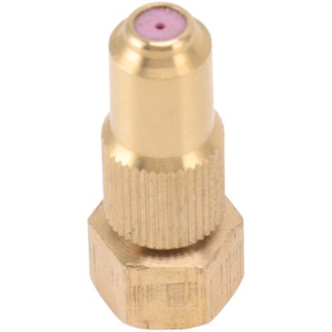 Ej.Life G3 / 8-Innengewinde Remote Wind Driven High Pressure Spraying Atomization Motorized Sprayer High-Pressure Water Pump Spraying Brass Ceramic Nozzle (1,2 mm/0,05 Zoll Loch)