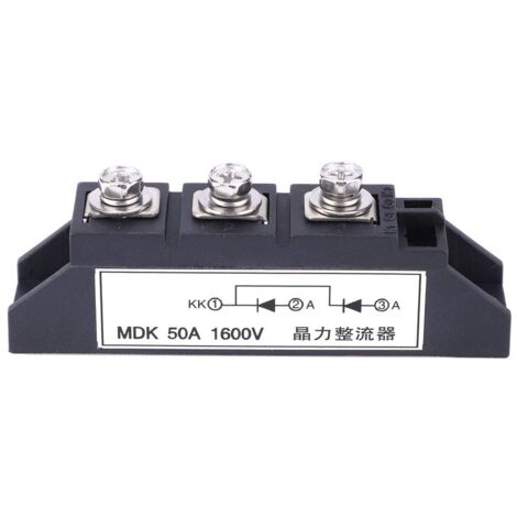 Ej.Life Gleichrichtermodul Brückengleichrichterdiode 50A 1600V Photovoltaik-Anti-Reverse-Gleichrichter Schottky-Dioden