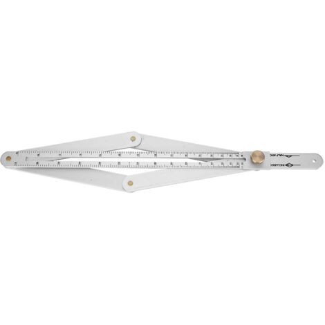 Ej.Life Goniometer-Messgerät, Eckwinkelfinder, 4-fach-Goniometer-Lineal, Multifunktionaler Diagonaler Deckenprofiler für Holzbearbeitung, Bau-Winkelmesser A